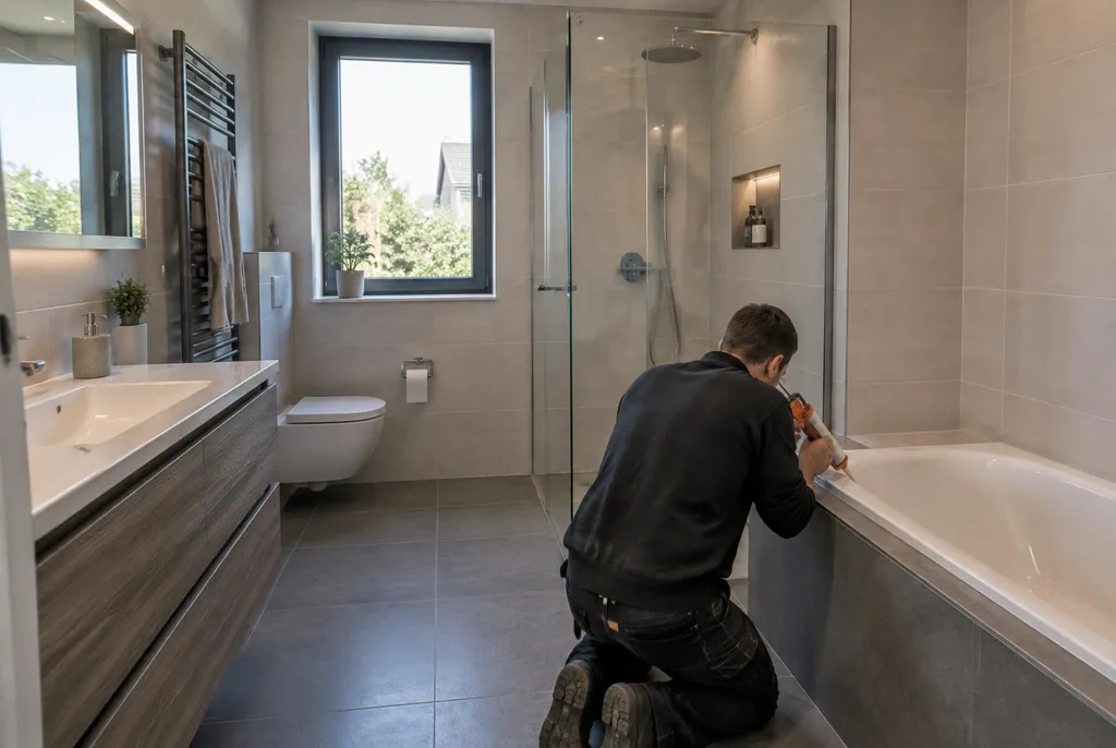 Kitbedrijf Achterveld – badkamer kit vervangen bij de douche
